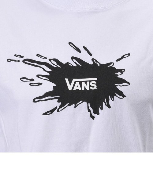 ■VANS Splash Flying Logo S/S Tee 白/黒 新品 サイズM バンズ スプラッシュフライング ロゴ Tシャツ_画像1