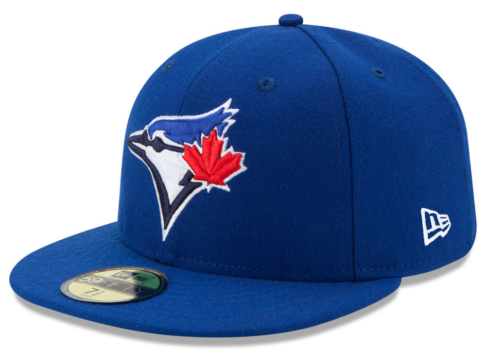 USA正規品 「8」 新品 Newera ニューエラ オーセンティック 59FIFTY 公式モデル トロント bluejays ブルージェイズ 青 フィッテッド