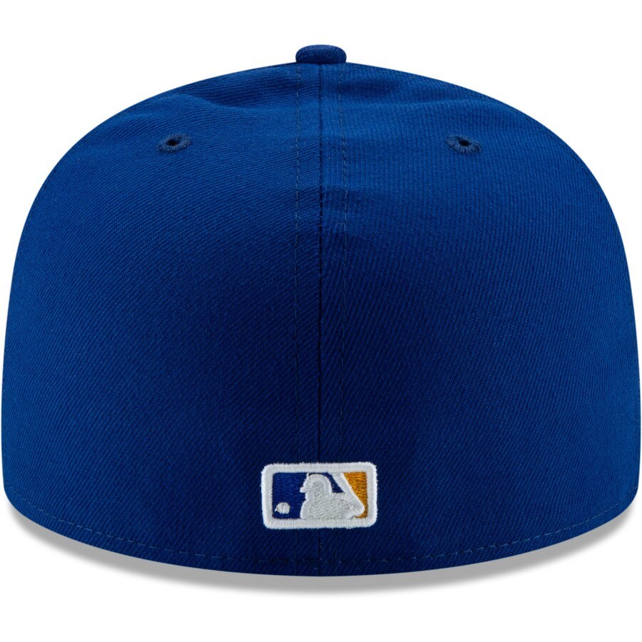 USA正規品 「7.1/8」 新品 Newera ニューエラ オーセンティック 59FIFTY 公式アイテム ミルウォーキー Brewers ブルワーズ 青 ブルー ALT_画像4