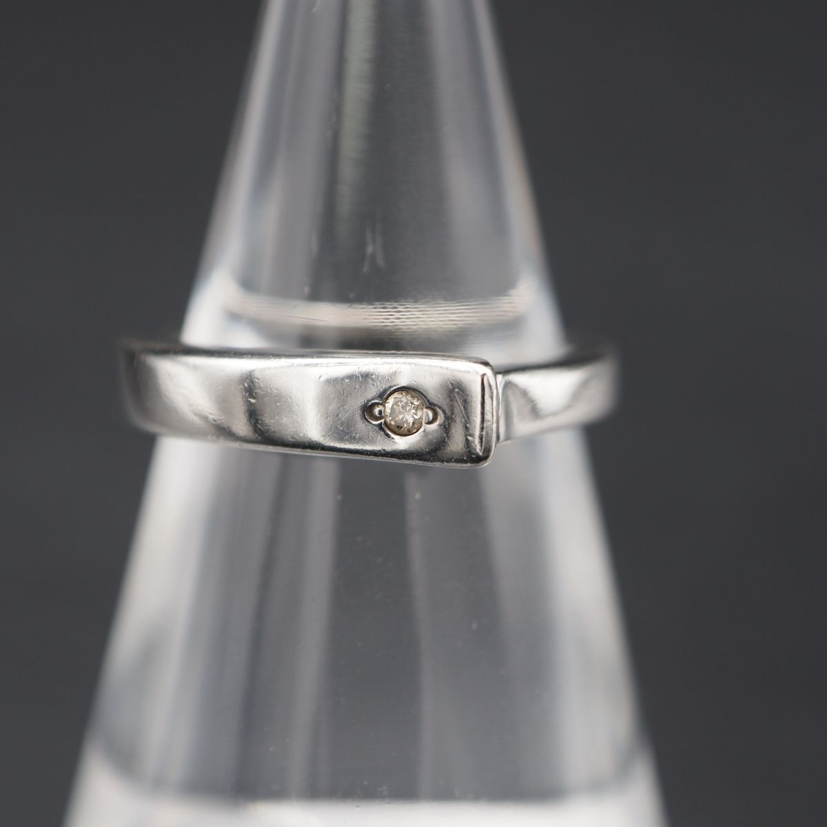 D627 ダイヤモンド 0.01ct SILVER刻印 リング デザイン シルバー D627 ダイヤモンド 0.01ct SILVER刻印 リング デザイン シルバー