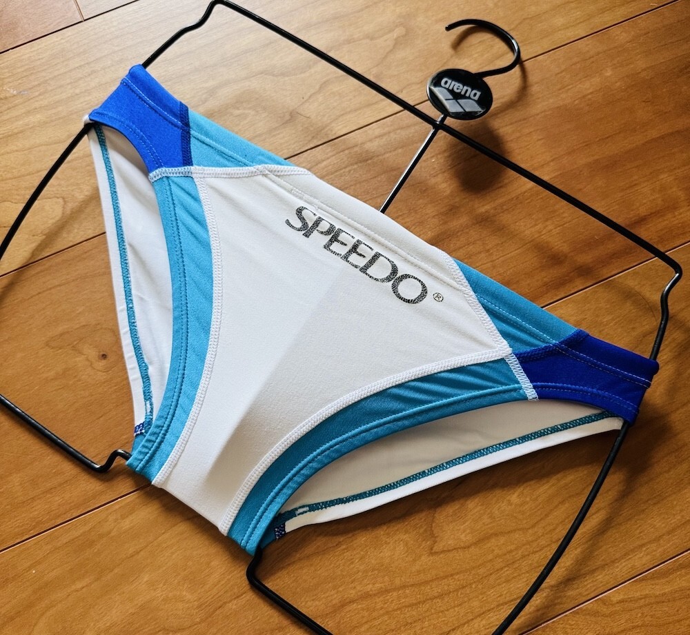 美品】SPEEDO / RQ632 / ホワイト×スカイブルー×ブルー / ライフ 美品】SPEEDO / RQ632 / ホワイト×スカイブルー×ブルー / ライフ