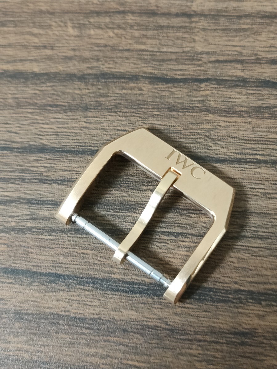 極美品 IWC 純正 尾錠 ピンバックル 金無垢 K18 18K PG ピンク 極美品 IWC 純正 尾錠 ピンバックル 金無垢 K18 18K PG ピンク