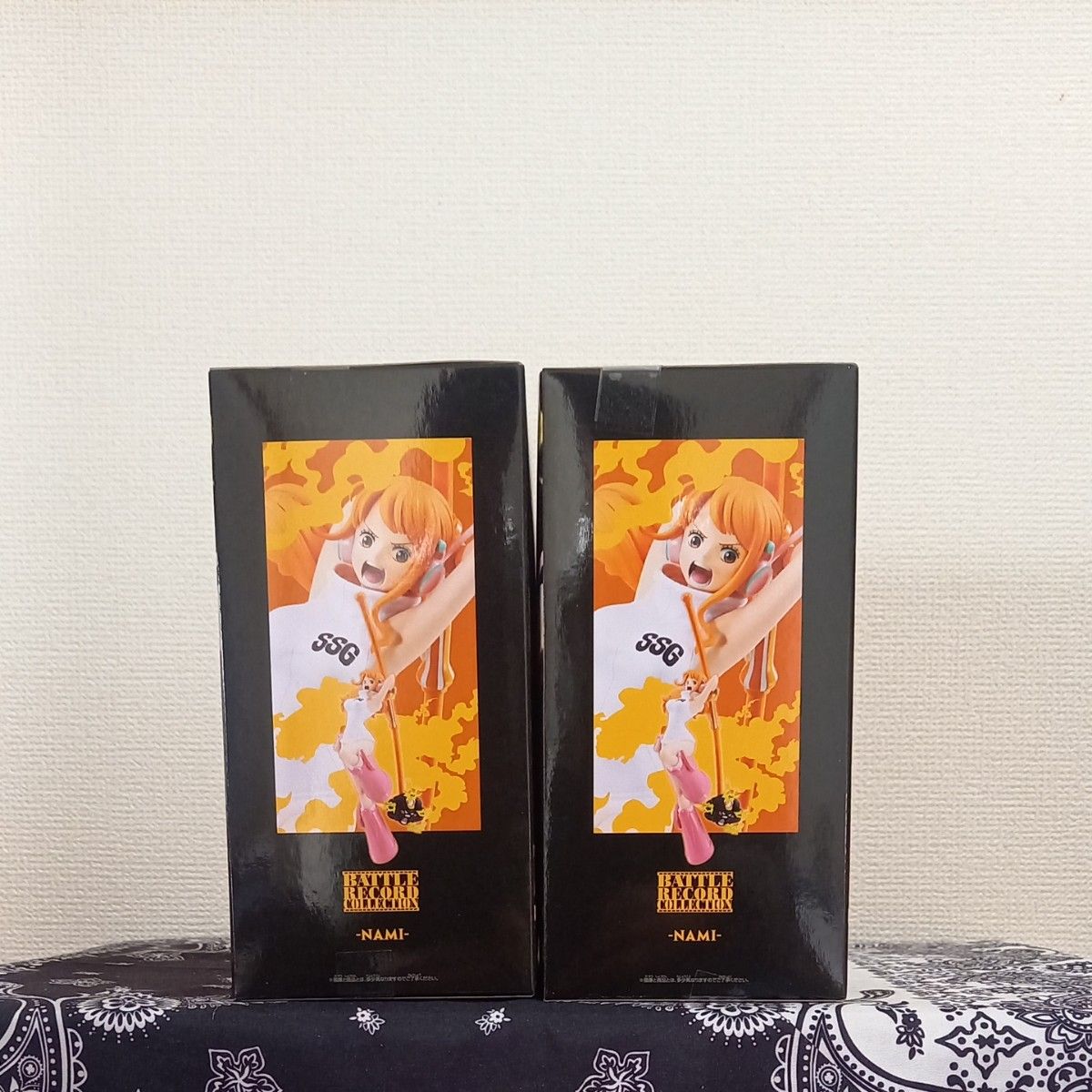 ワンピース フィギュア BATTLE RECORD COLLECTION ナミ 2個 ワンピース フィギュア BATTLE RECORD COLLECTION ナミ 2個