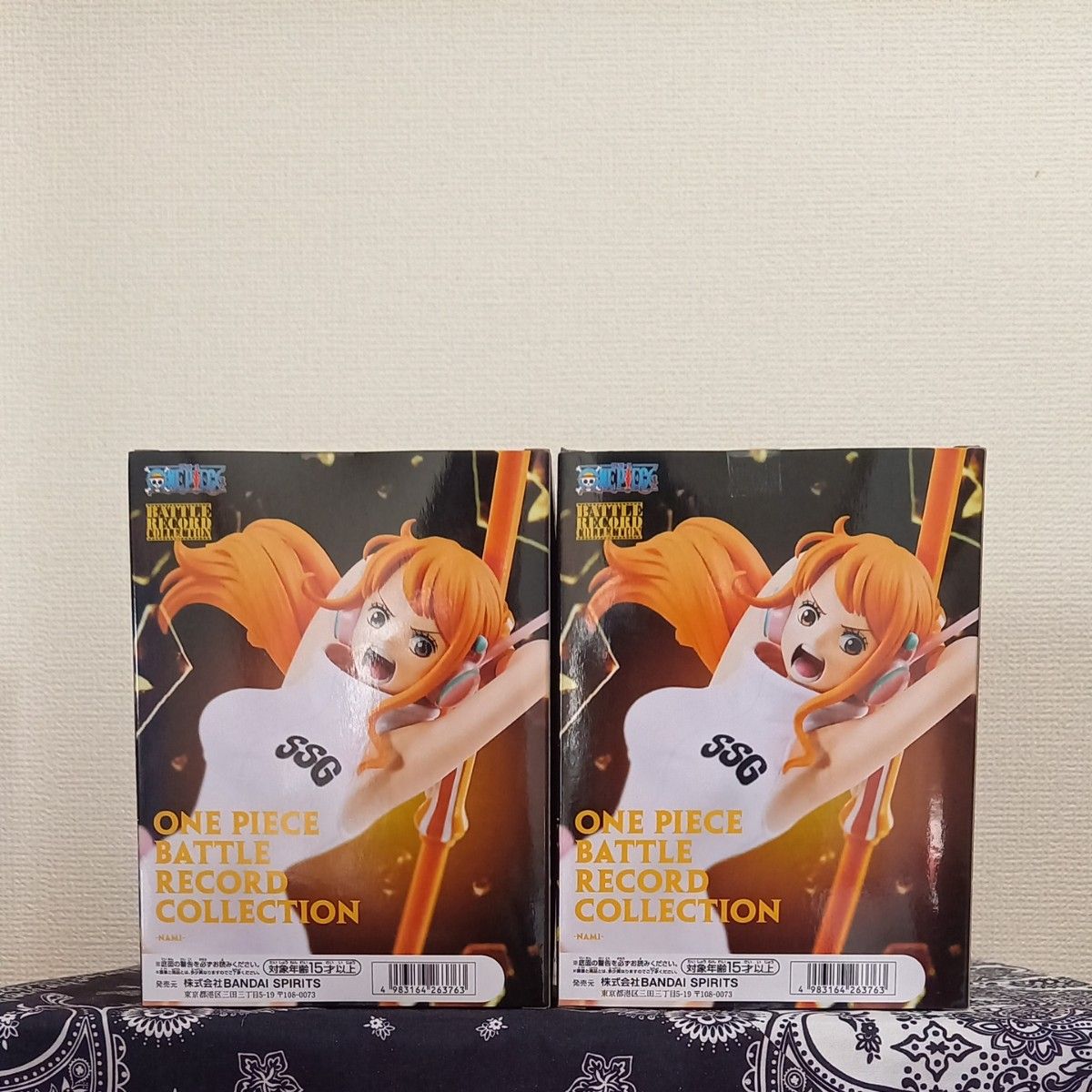 ワンピース フィギュア BATTLE RECORD COLLECTION ナミ 2個 ワンピース フィギュア BATTLE RECORD COLLECTION ナミ 2個