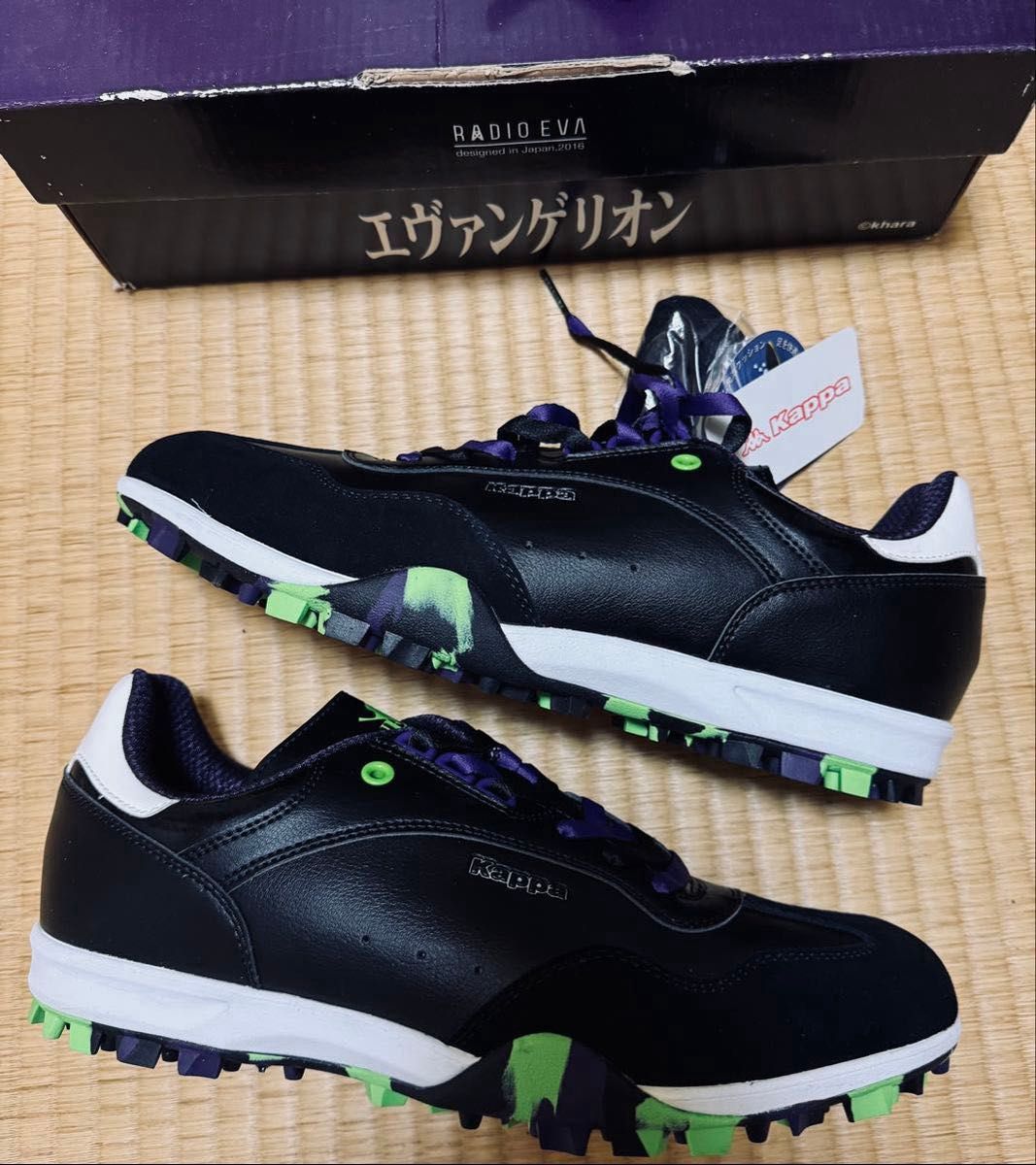 エヴァ Kappa Soft Spike EVANGELION Limited ブラック 初号機 エヴァ Kappa Soft Spike EVANGELION Limited ブラック 初号機