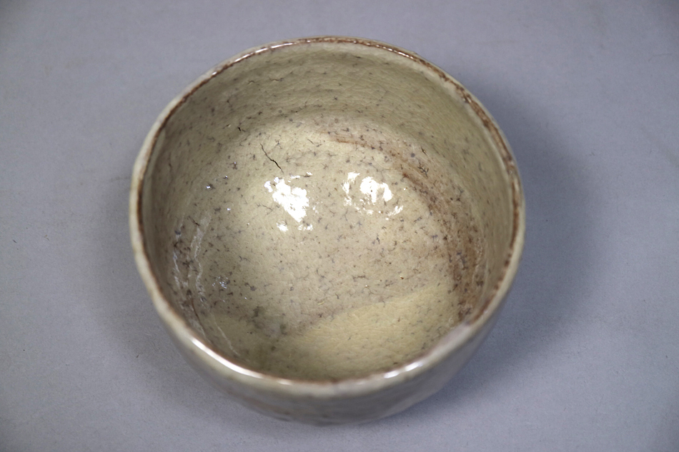 ty18) 萩焼 萩茶碗 玉隆山 吉田萩苑 ・共箱 共布 栞付き ty18) 萩焼 萩茶碗 玉隆山 吉田萩苑 ・共箱 共布 栞付き