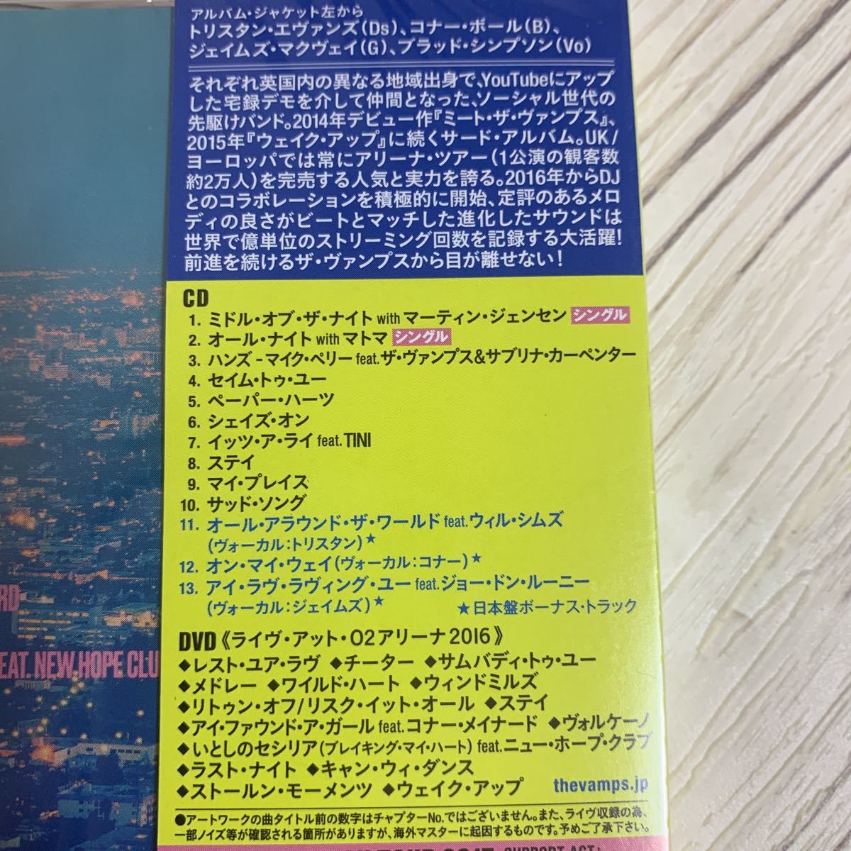 新品送料無料　　初回限定生産CD+DVD ナイト&デイ ナイト・エディション/デラックス