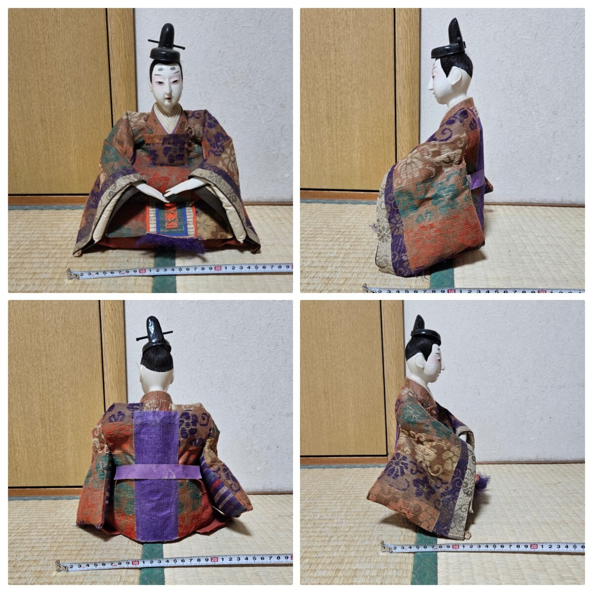 雛人形 ひな人形 江戸時代 ? 明治 ? 大正 ? お内裏様 女雛 男 雛人形 ひな人形 江戸時代 ? 明治 ? 大正 ? お内裏様 女雛 男