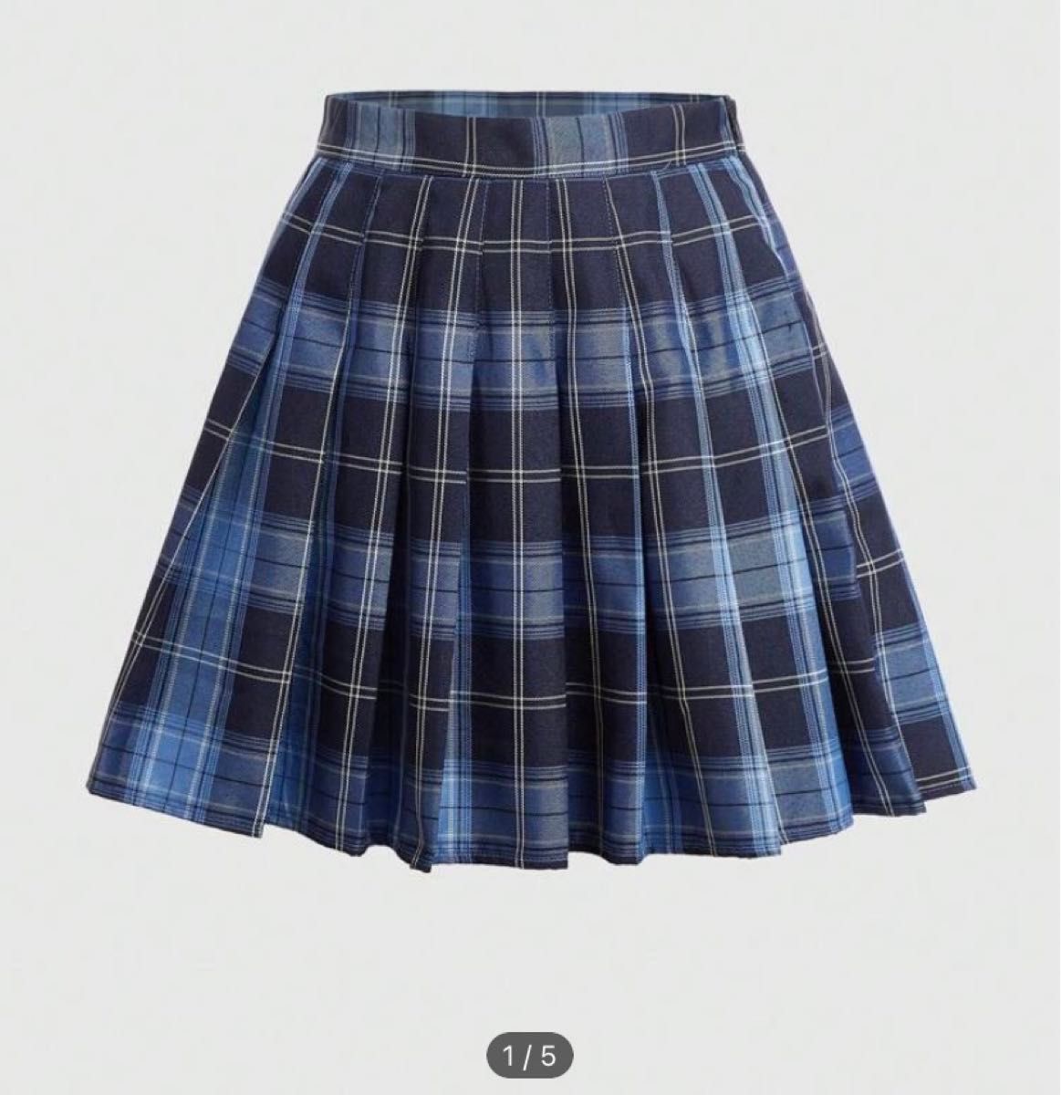 制服 スクールスカート 高校 JK 青 チェック柄 スカート 制服 スクールスカート 高校 JK 青 チェック柄 スカート