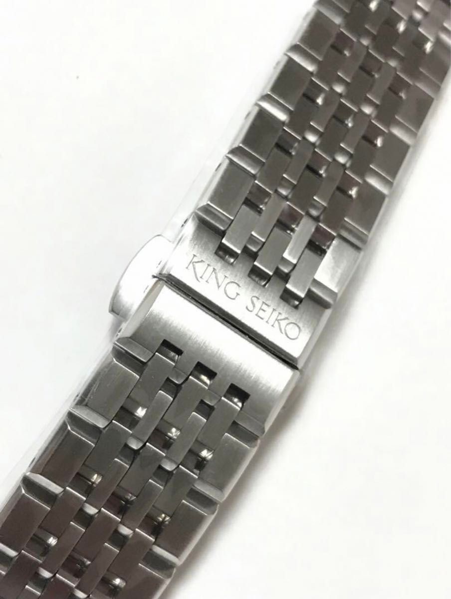 新品未使用 純正SEIKO復刻キングセイコー ブレスレット メタル 新品未使用 純正SEIKO復刻キングセイコー ブレスレット メタル