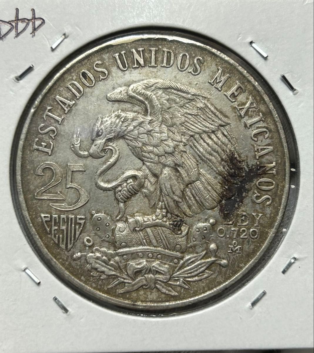 ●メキシコ MEXICO オリンピック 1968年 25ペソ 記念銀貨2枚セット メキシコ銀貨オリンピック 25ペソ銀貨2枚1968年本物