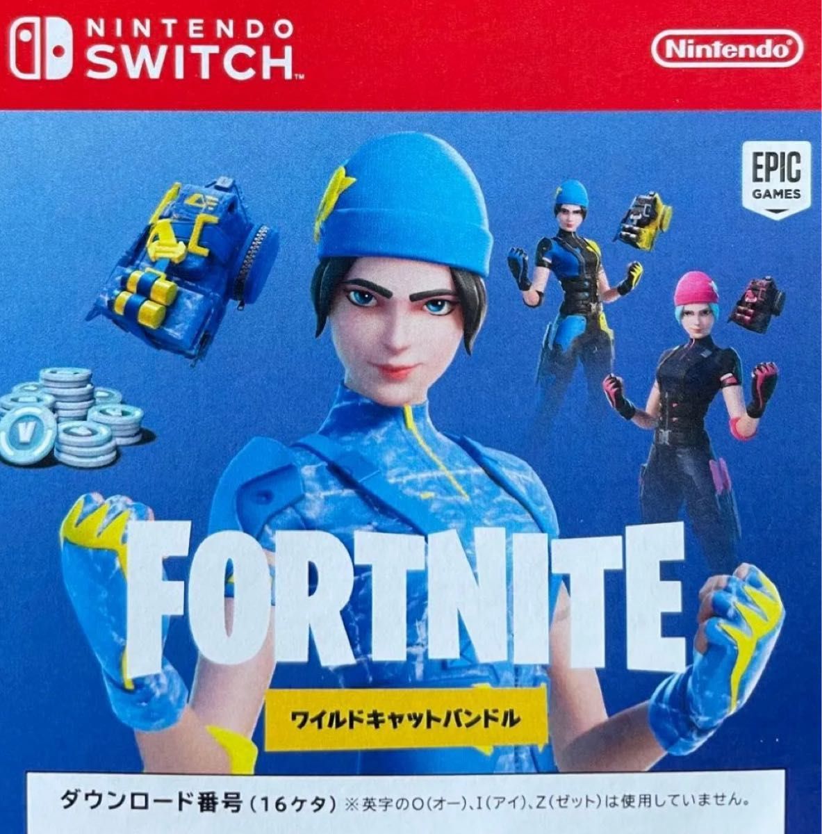 Nintendo Switch フォートナイト ワイルドキャットバンドル Nintendo Switch フォートナイト ワイルドキャットバンドル