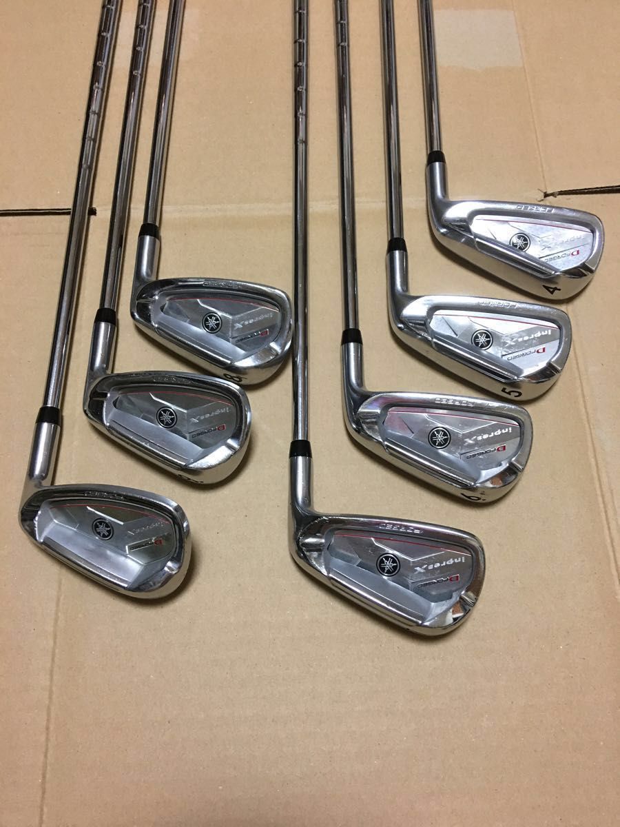 【7本セット】YAMAHA inpres X D FORGED インプレス NS850GH(R)4i~PW