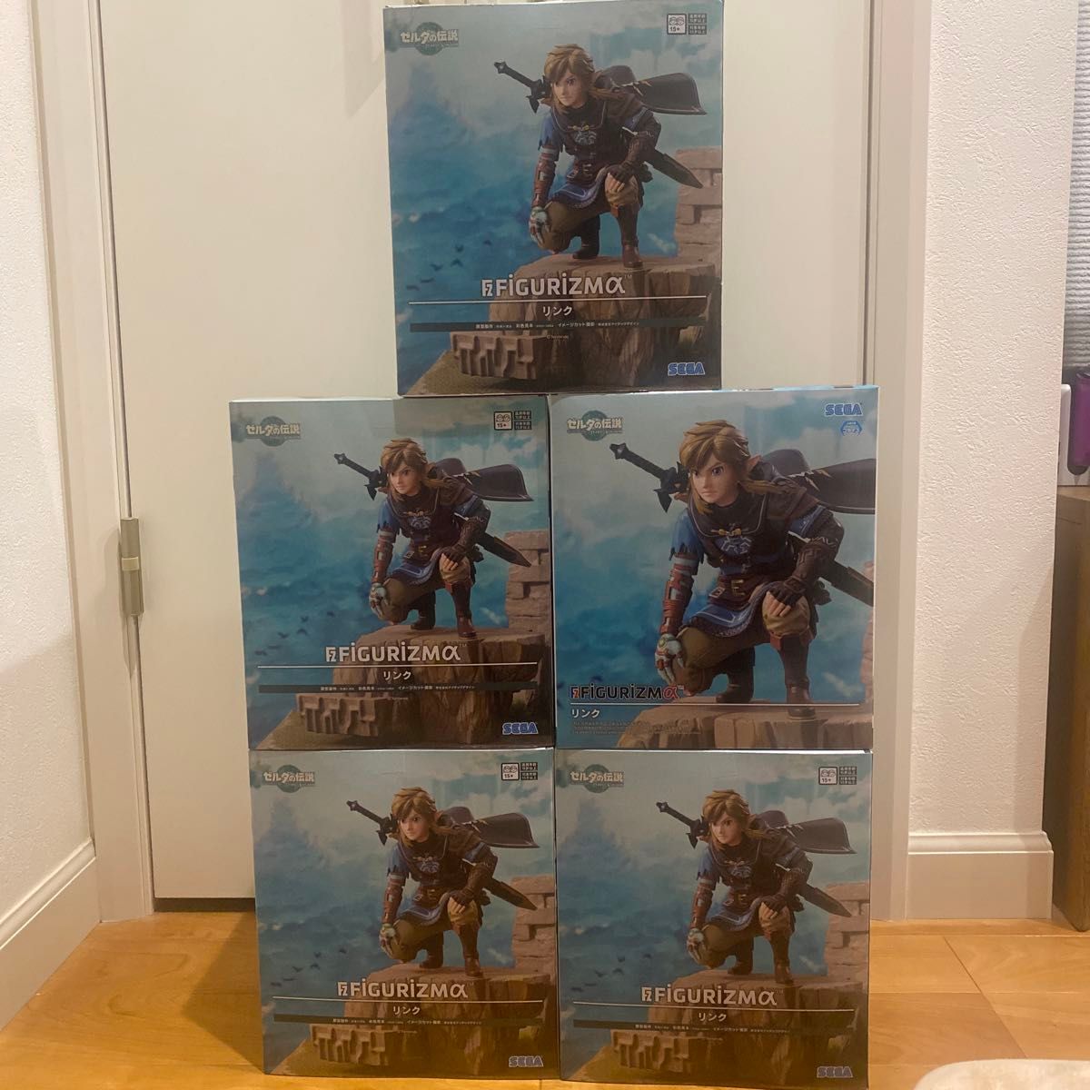 ゼルダの伝説 リンク FIGURIZMα SEGA 5個セット ゲームキャラクター ゼルダの伝説 リンク FIGURIZMα SEGA 5個セット ゲームキャラクター