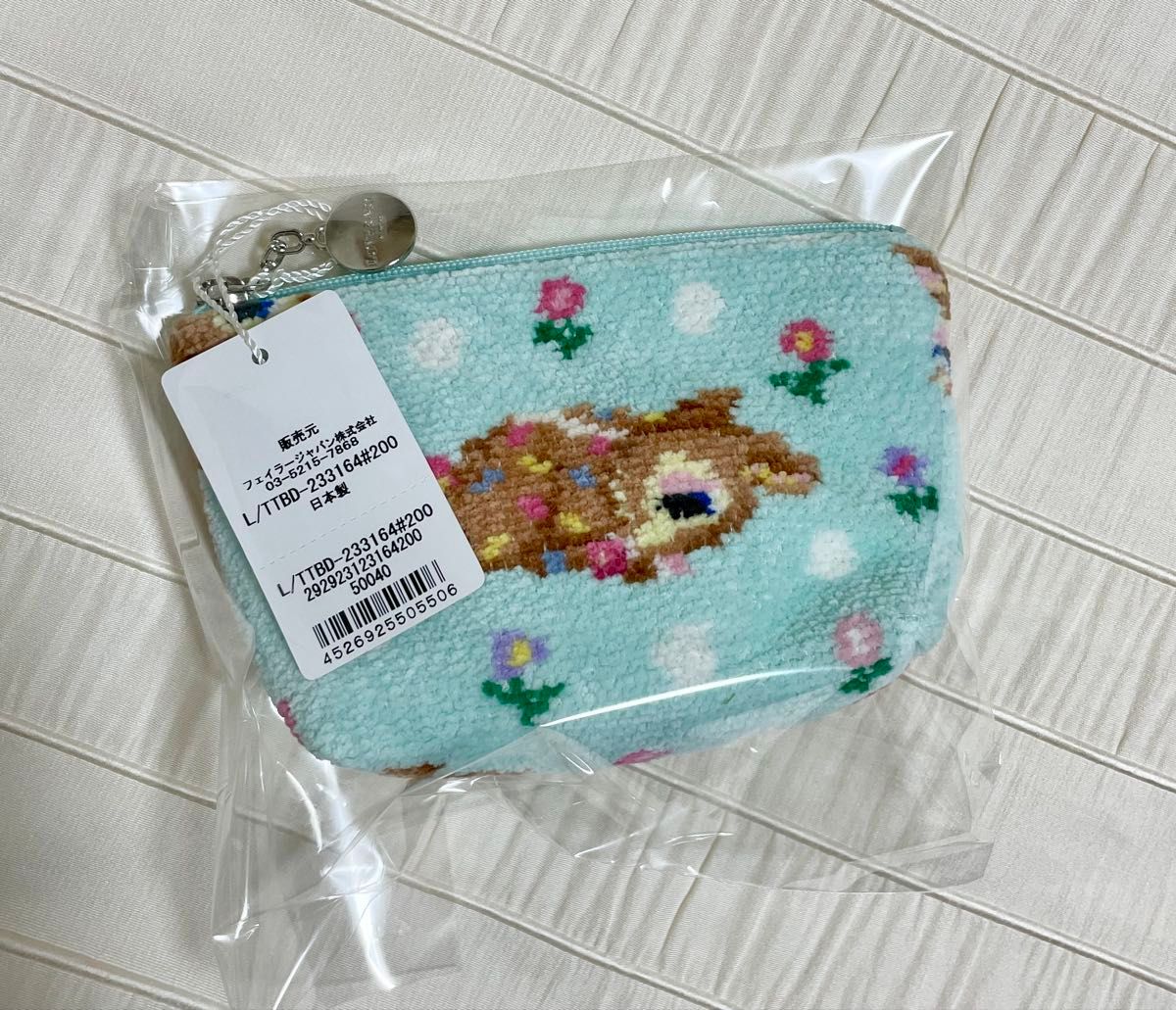 新品 フェイラー ツンツンバンビーノドット ポーチ (WEB限定 新品 フェイラー ツンツンバンビーノドット ポーチ (WEB限定