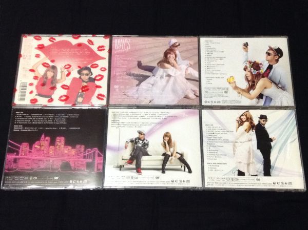 初回限定盤CD+DVD[MAY'S6枚LOVING/KISSING/SMILING/CRUISING/AMAZING/DREAMING]MAY.J中村舞子CLIFF EDGE上妻宏光JAY’ED DOBERMAN INFINITY_画像2