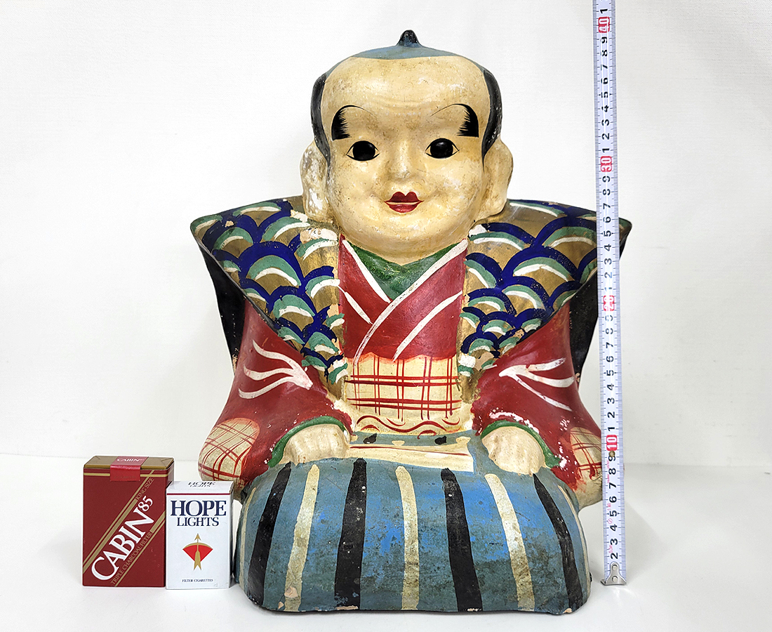 蔵A2949a】人形作家 雨宮英子 桐塑人形 「からつゆ」伝統工芸展 蔵A2949a】人形作家 雨宮英子 桐塑人形 「からつゆ」伝統工芸展