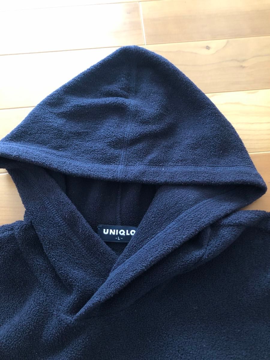 OLD UNIQLO フリースパーカー プルオーバー 紺タグ L|Yahoo OLD UNIQLO フリースパーカー プルオーバー 紺タグ L|Yahoo