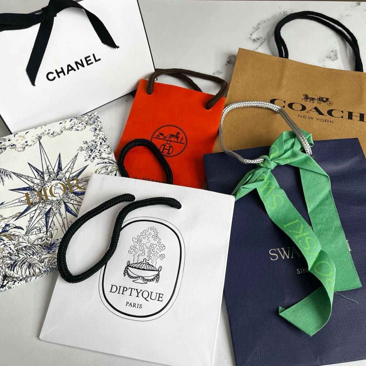 ハイブランド ショップ袋 セット ショッパー 紙袋 空箱 ハイブランド ショップ袋 セット ショッパー 紙袋 空箱