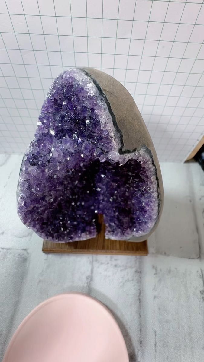 □□紫水晶 アメジスト 1855g パワーストーン 置石 2月の誕生石 □□紫水晶 アメジスト 1855g パワーストーン 置石 2月の誕生石