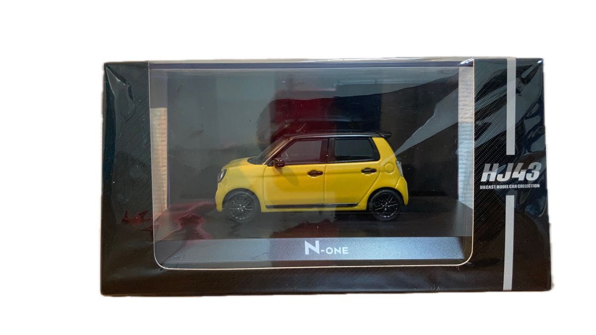 ホンダ N-ONE RS プレミアムイエローパールII (1/43スケール HJ43 ダイキャスト ABS HJ432001Y)