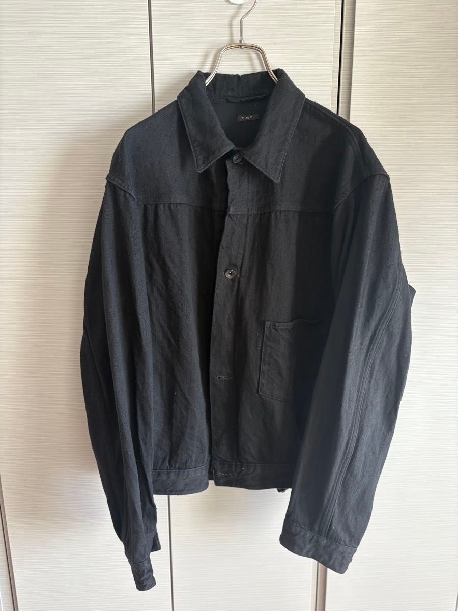 最終価格 COMOLI 24AW デニムジャケット 3 ブラック|Yahoo 最終価格 COMOLI 24AW デニムジャケット 3 ブラック|Yahoo