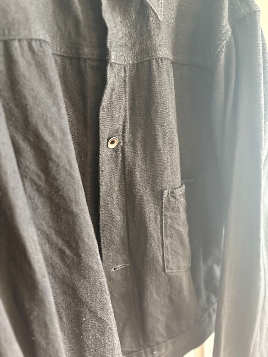 最終価格 COMOLI 24AW デニムジャケット 3 ブラック|Yahoo 最終価格 COMOLI 24AW デニムジャケット 3 ブラック|Yahoo