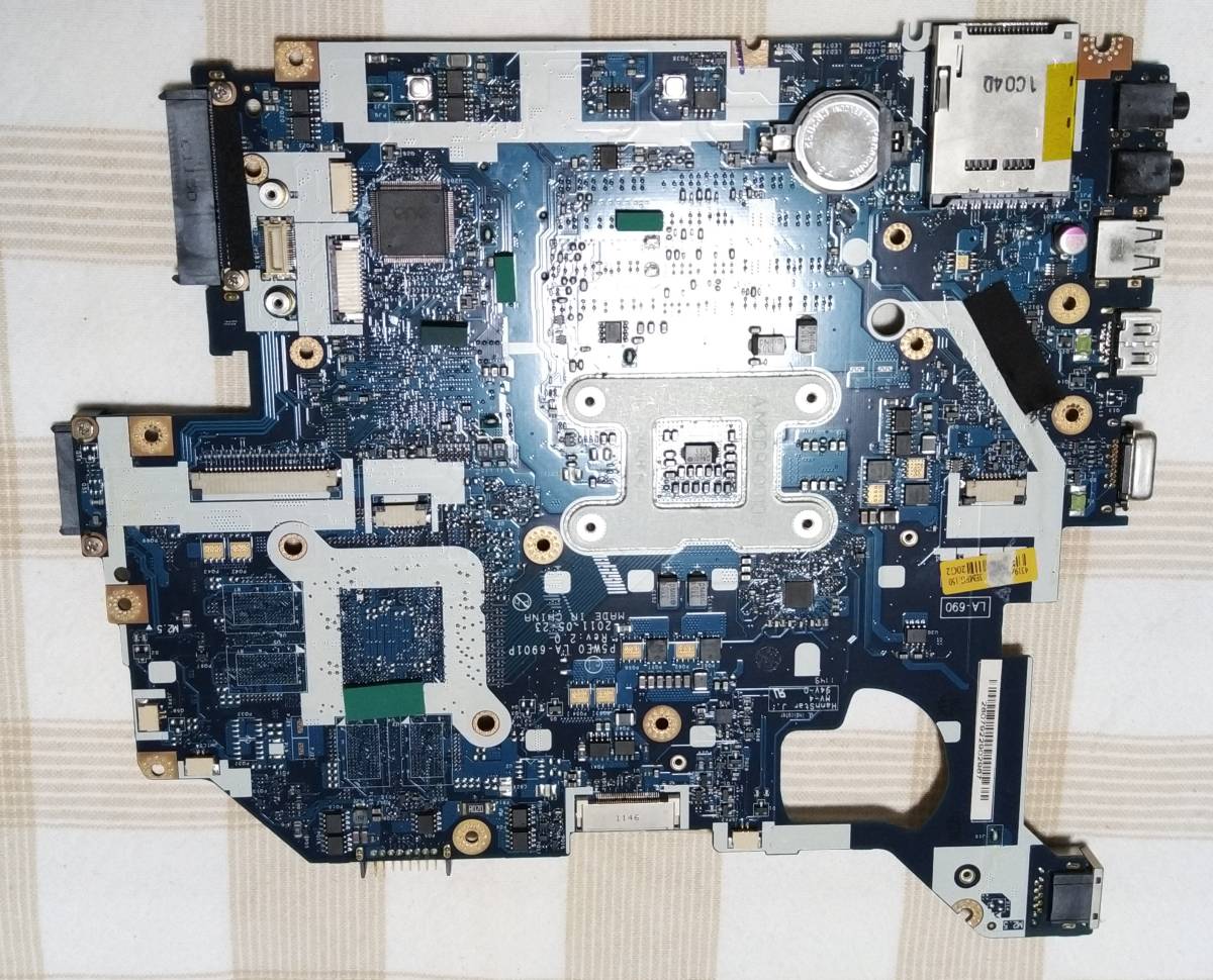 Acer Aspire 5750 5750-F58D/LK 5750-F58D/LR 5750-F58D/LB motherboard system board logic bo- domain board operation verification settled 