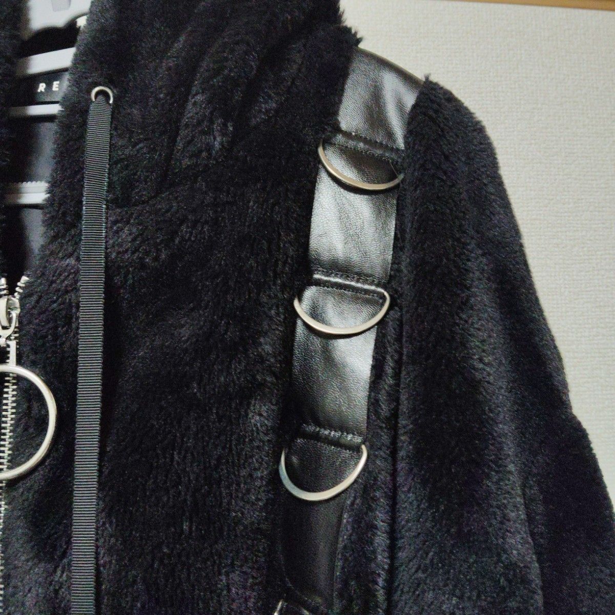 美品 REFLEM レフレム Dカン Dリング BIG ファー パーカー 美品 REFLEM レフレム Dカン Dリング BIG ファー パーカー