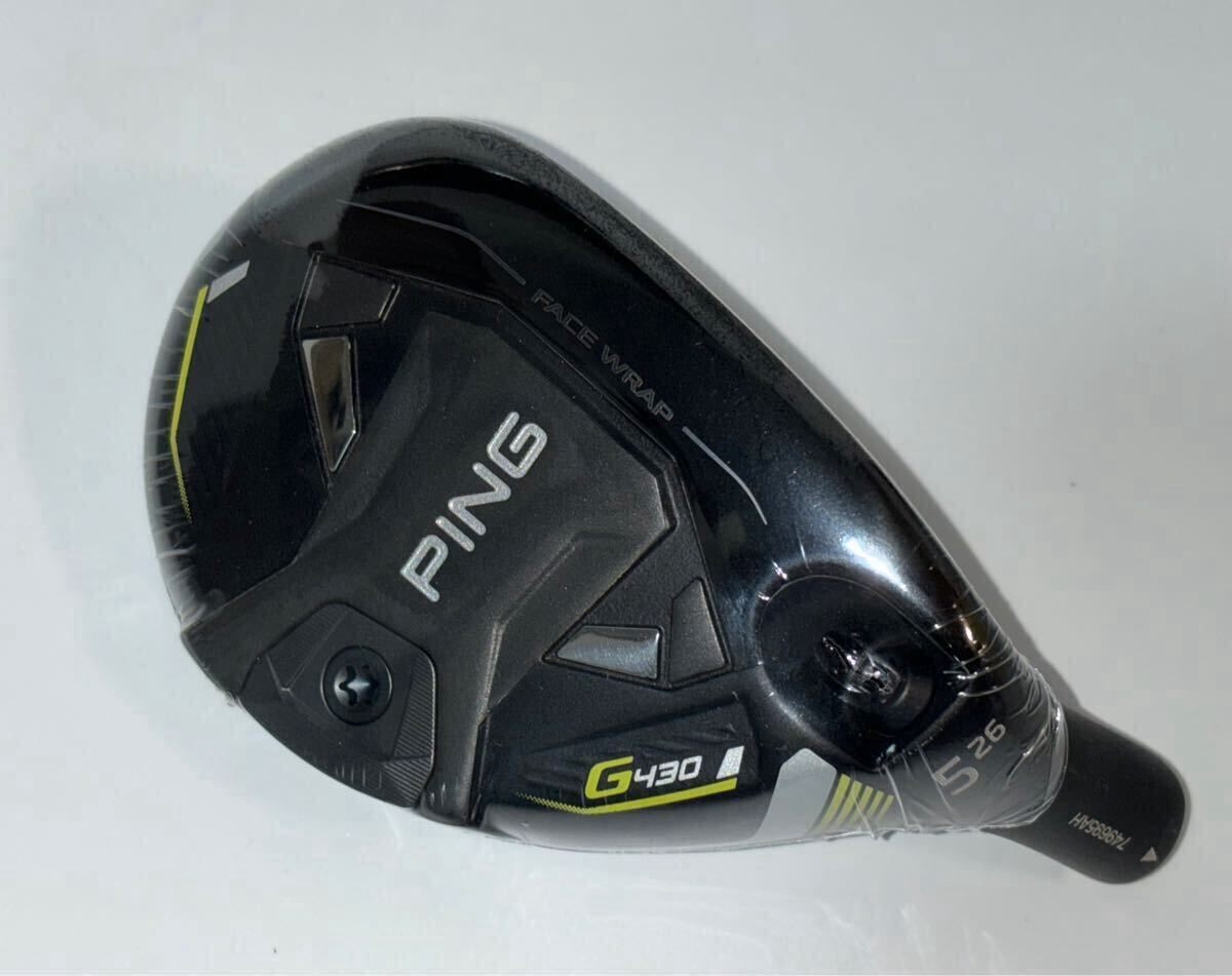 新品!PING ピン G430 ハイブリッド ユーティリティ26° 5HB 5U 新品!PING ピン G430 ハイブリッド ユーティリティ26° 5HB 5U