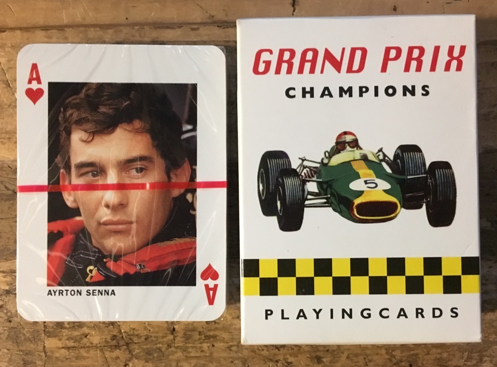 * departure .! playing cards //GRAND PRIX CHAMPIONS/ Sweden made //1950 year -2000 year /F1 Driver /F1 machine / unopened new goods rare goods 