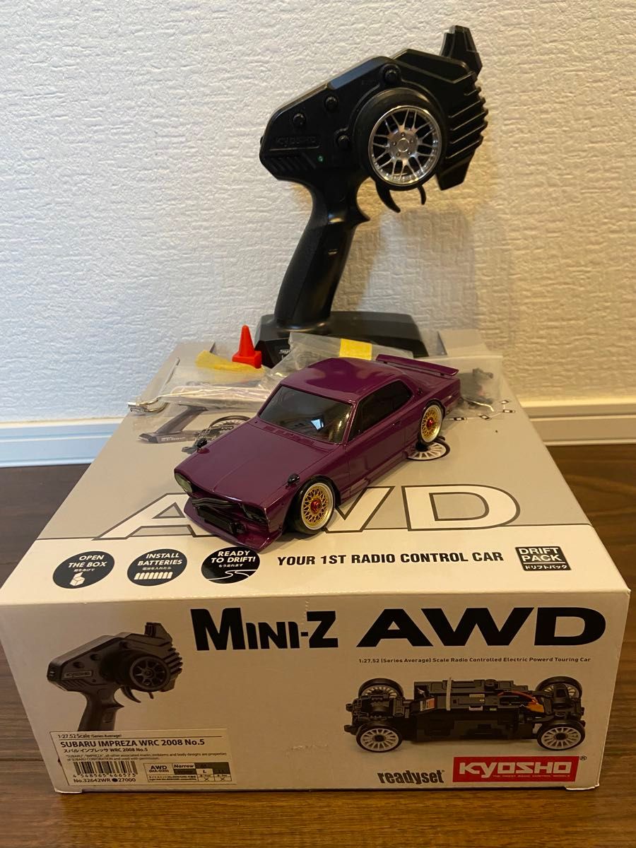 ミニッツ AWD スカイライン 2000GT-R ハコスカ 街道レーサー仕様 ミニッツ AWD スカイライン 2000GT-R ハコスカ 街道レーサー仕様