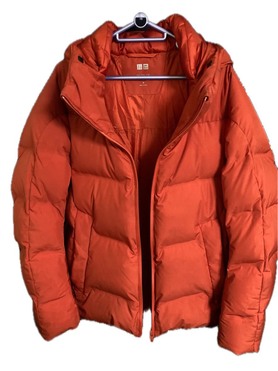 UNIQLO ユニクロ シームレスダウンパーカ 3Dカット オレンジ UNIQLO ユニクロ シームレスダウンパーカ 3Dカット オレンジ
