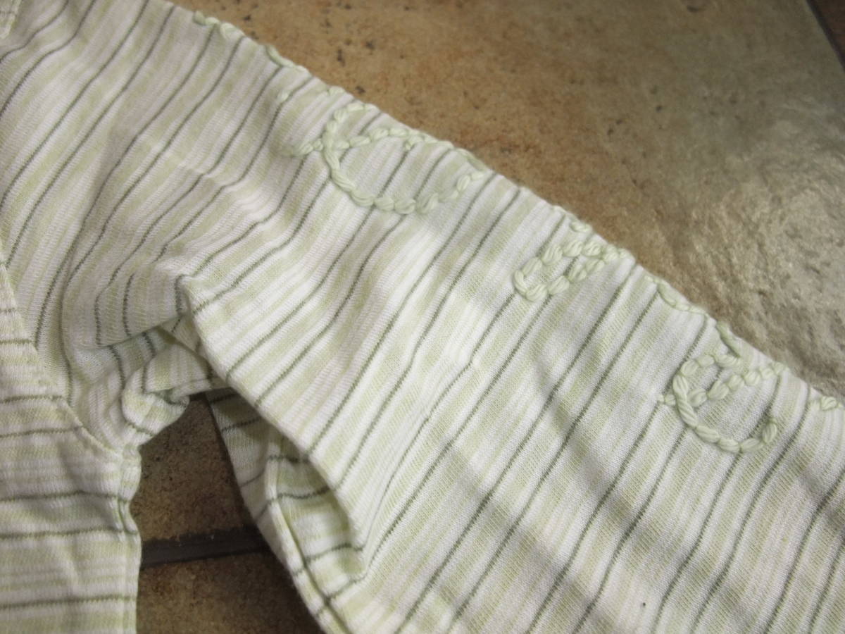  Baby Dior вышивка с высоким воротником футболка 12 месяцев /70 не использовался товар 