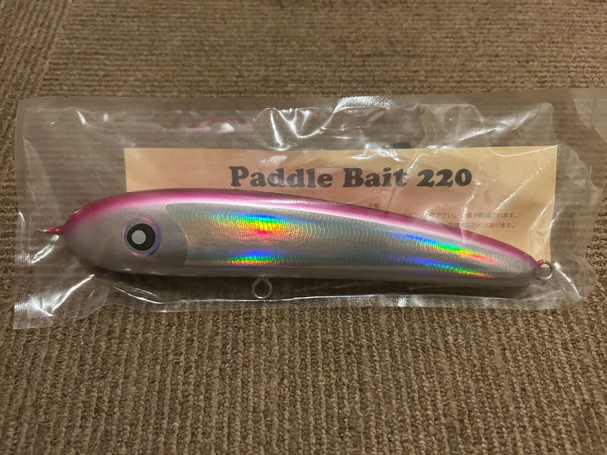 新品未使用 未開封 パドルベイト220ピンク ローカルスタンダード 新品未使用 未開封 パドルベイト220ピンク ローカルスタンダード