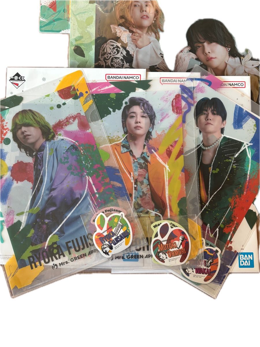 〈Mrs. GREEN APPLE〉一番くじ ラストワン賞 フォトカ Mrs GREEN APPLE ミセスグリーンアップル 一番くじ ラストワン