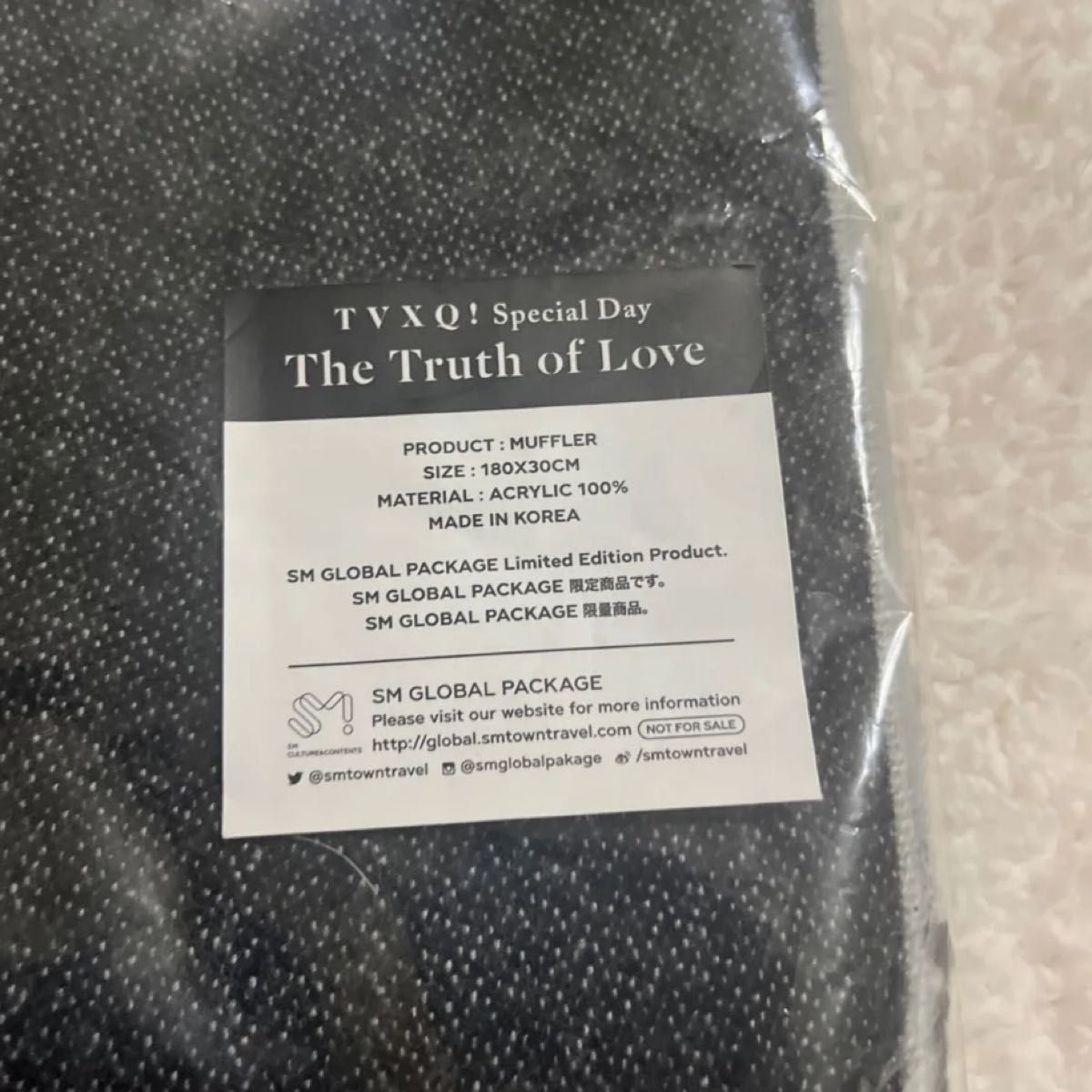 東方神起 マフラー 韓国グッズ グローバルパッケージ TVXQ 東方神起 マフラー 韓国グッズ グローバルパッケージ TVXQ