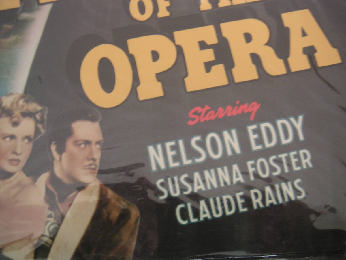  foreign record laser disk opera seat. mysterious person 1943 Nelson Eddie 