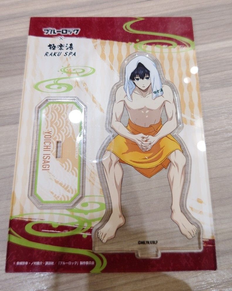 ブルーロック 極楽湯 RAKU SPA アクリルスタンド 風呂の日Ver ブルーロック 極楽湯 RAKU SPA アクリルスタンド 風呂の日Ver