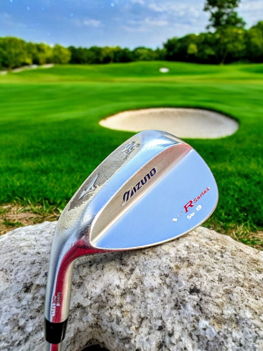 左用・希少レフティ MIZUNO MP R series 56-13 56° GRAIN FLOW FORGED Dynamic Gold WEDGE FLEX