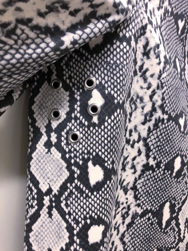 MACKINTOSH×HYKE】パイソン柄 チェスター コート nihadc.com