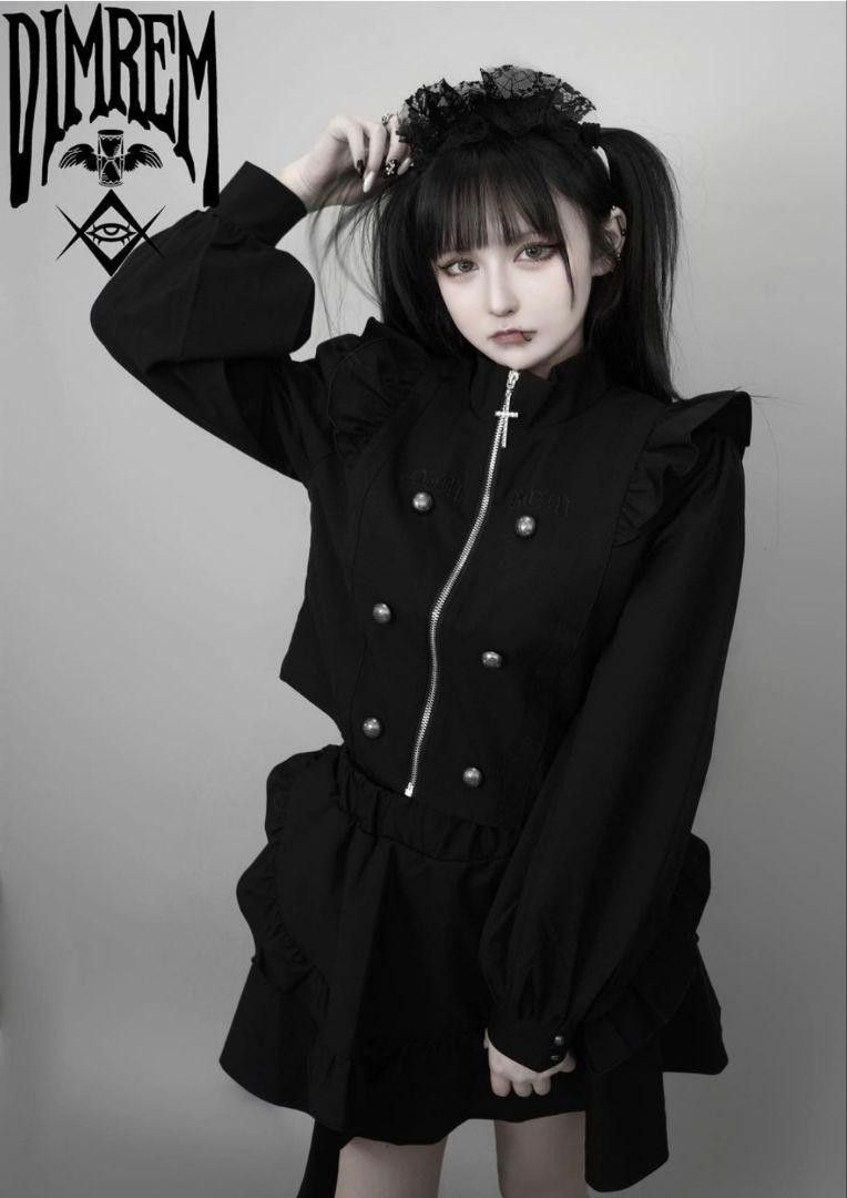 正規品 DimMoire×REFLEM 超メイドセットアップ 黒 正規品 DimMoire×REFLEM 超メイドセットアップ 黒