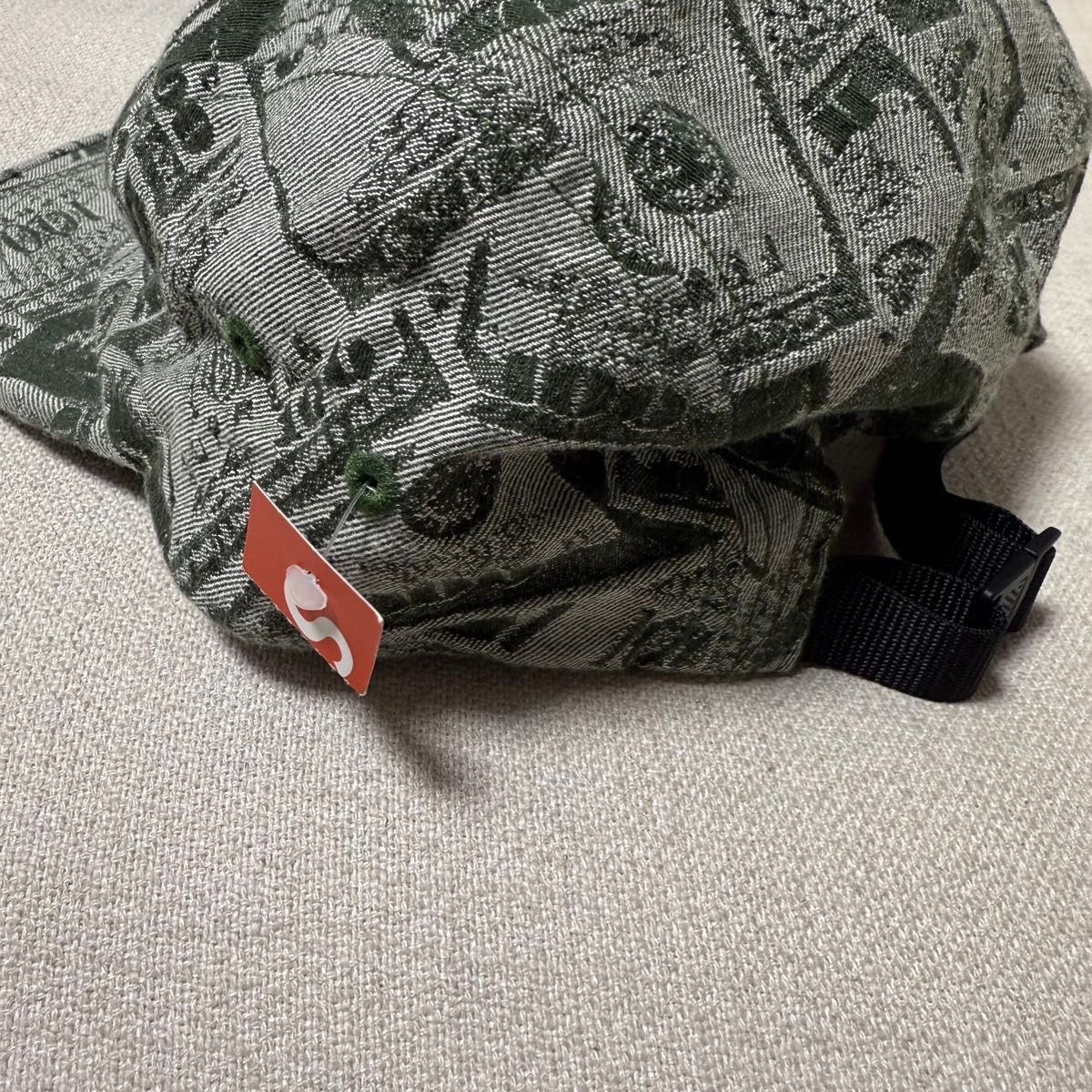 新品未使用 Supreme 100 Dollar Bill Camp Cap キャップ 新品未使用 Supreme 100 Dollar Bill Camp Cap キャップ