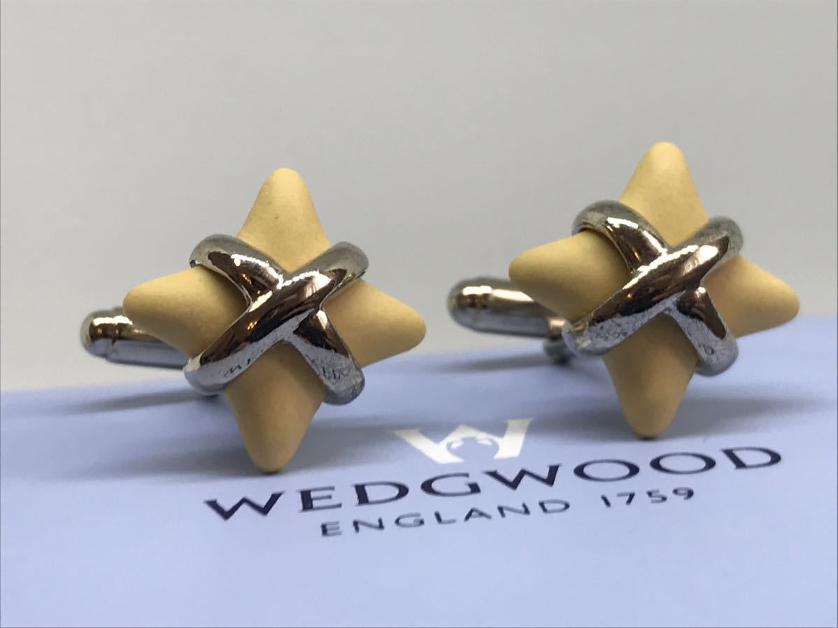  Wedgwood Star запонки кафф links с коробкой 