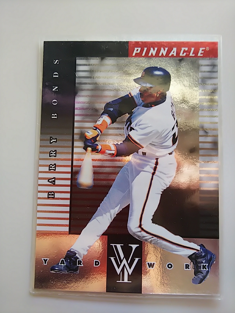 1998 Pinnacle Yard Work Barry Bonds_画像1