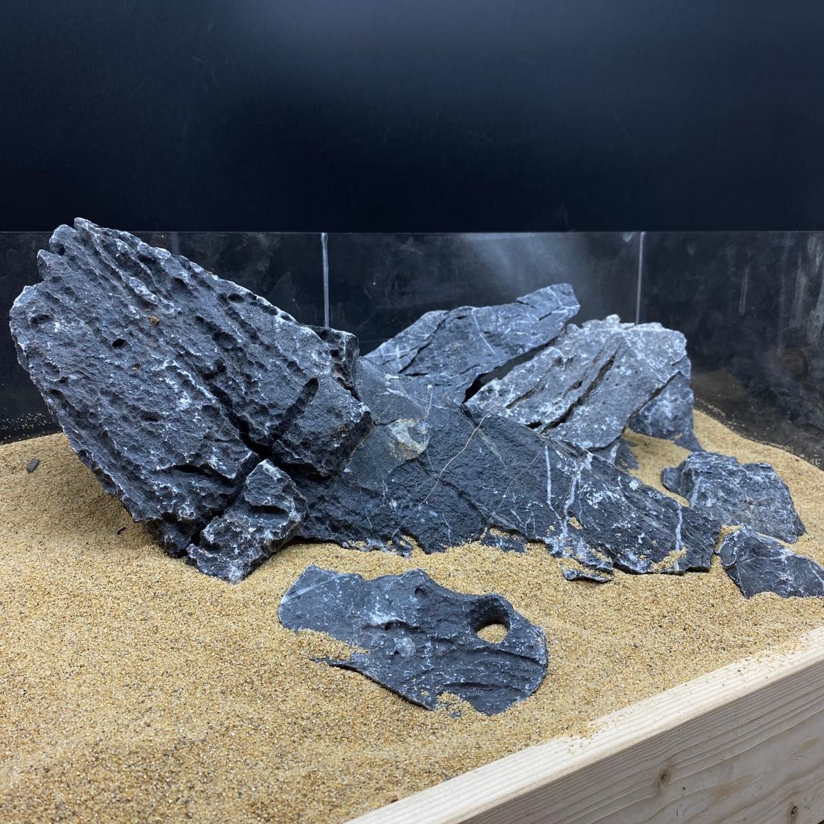 MSS-5670青龍石レイアウトセット 酸処理済み龍王石 竜王石 MSS-5670青龍石レイアウトセット 酸処理済み龍王石 竜王石