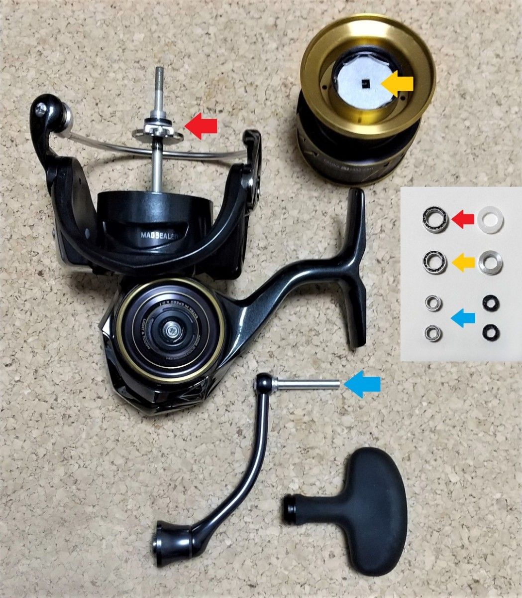 21カルディア フルベアリングキット【ラインローラーダイレクトタイプ】 調整用シム付き DAIWA 防錆 21カルディア フルベアリングキット【ラインローラーダイレクトタイプ】 調整用シム付き DAIWA 防錆