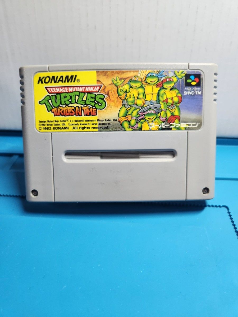 42-KG907-60: スーパーファミコン T.M.N.T タートルズ イン 42-KG907-60: スーパーファミコン T.M.N.T タートルズ イン