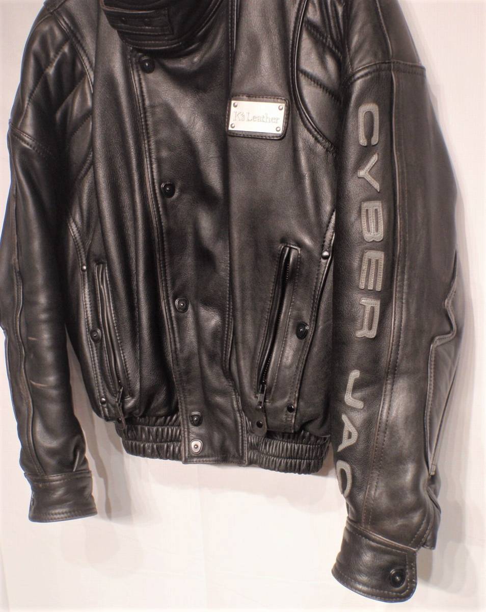 ☆1093 KADOYA カドヤ レザーライダージャケット K's Leather