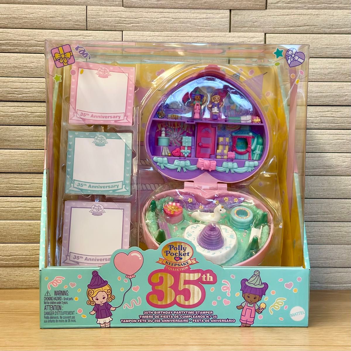 【未使用未開封】ポーリーポケット Polly pocket キーホルダー コンプ 新品未開封】Polly Pocket ポーリーポケット 35周年記念